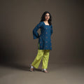 Jacquard Cotton Short Kurta for Women 11
