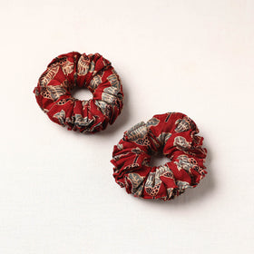Handmade Fabart Rubber Band/Scrunchies (Set of 2) 15