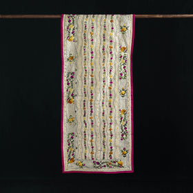 Ranihati Chanderi Silk Hand Embroidered Stole 83