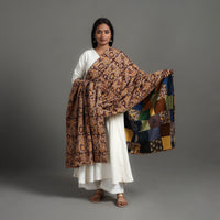 Multicolor - Reversible Block Print Cotton Patchwork Dupatta 15