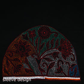 Bengal Kantha Hand Embroidered Cotton Blouse Piece 93