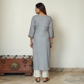 plain patchwork kurta 