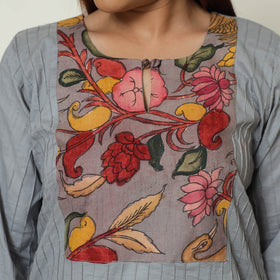 plain patchwork kurta 