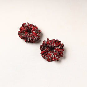 Handmade Fabart Rubber Band/Scrunchies (Set of 2) 21