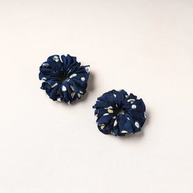 Handmade Fabart Rubber Band/Scrunchies (Set of 2) 22