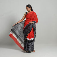 shibori silk saree