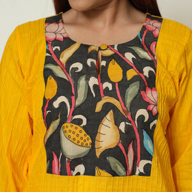 plain patchwork kurta 