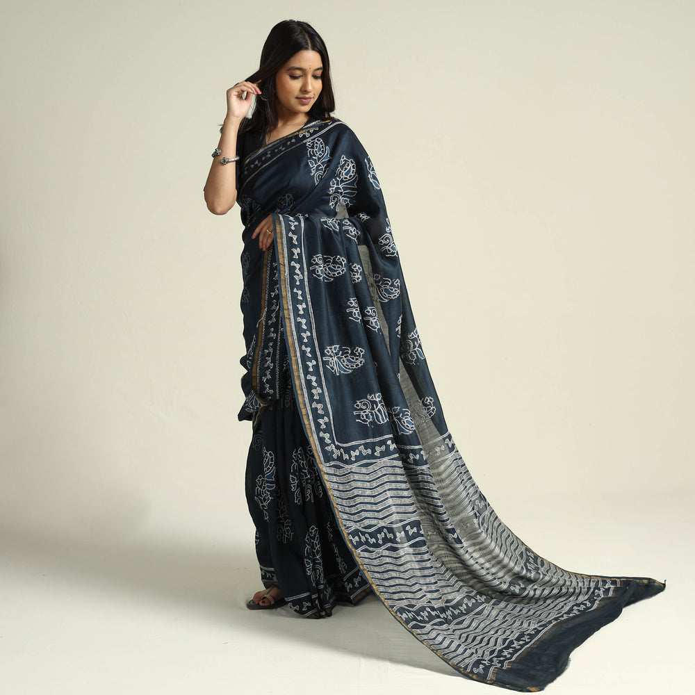 kashidakari embroidery saree