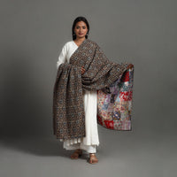 Multicolor - Reversible Block Print Cotton Patchwork Dupatta 20