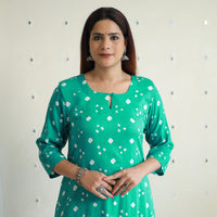 bandhani kurta