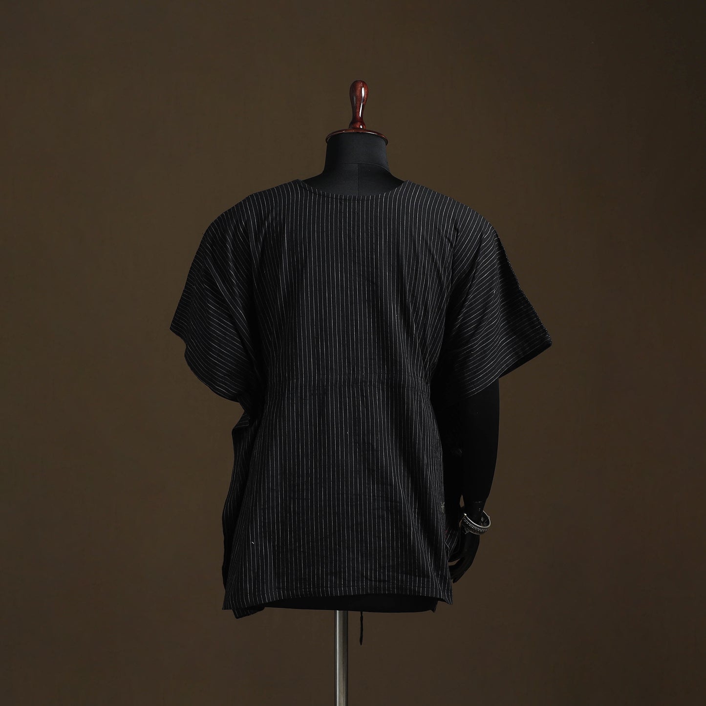 Jacquard Weave Patchwork Cotton Kaftan (Short) 01