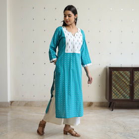 jacquard kurta