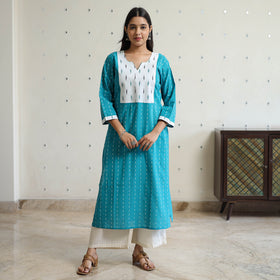 jacquard kurta