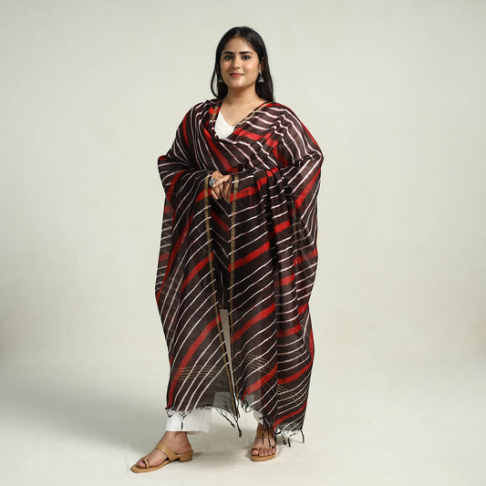 Leheriya Silk Dupatta