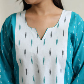 jacquard kurta