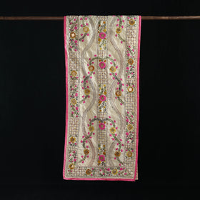 Ranihati Chanderi Silk Hand Embroidered Stole 56