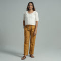 Buy Jacquard Weave Cotton Elasticated Pant Online at iTokri.com