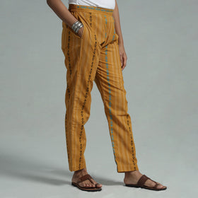 Buy Jacquard Weave Cotton Elasticated Pant Online at iTokri.com