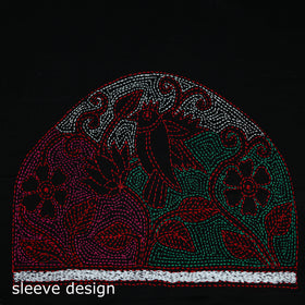 Bengal Kantha Hand Embroidered Cotton Blouse Piece 73