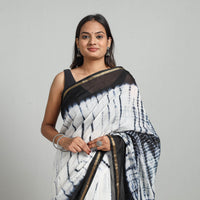 shibori silk saree