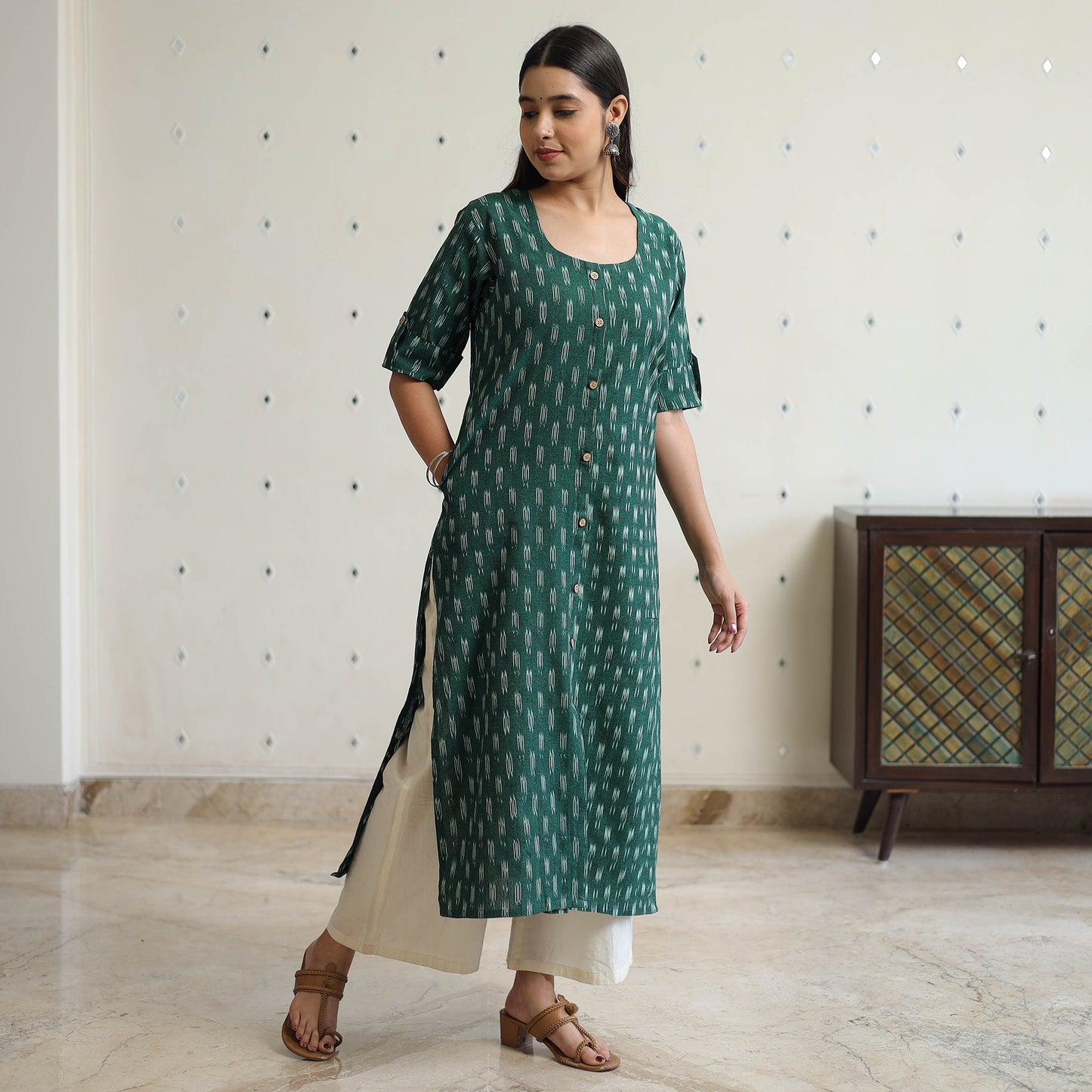 pochampally ikat kurta