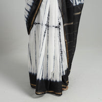 shibori silk saree