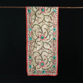 Ranihati Chanderi Silk Hand Embroidered Stole 48