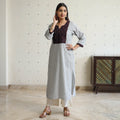 jacquard kurta