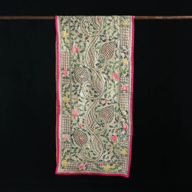 Ranihati Chanderi Silk Hand Embroidered Stole 45