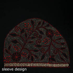 Bengal Kantha Hand Embroidered Cotton Blouse Piece 68
