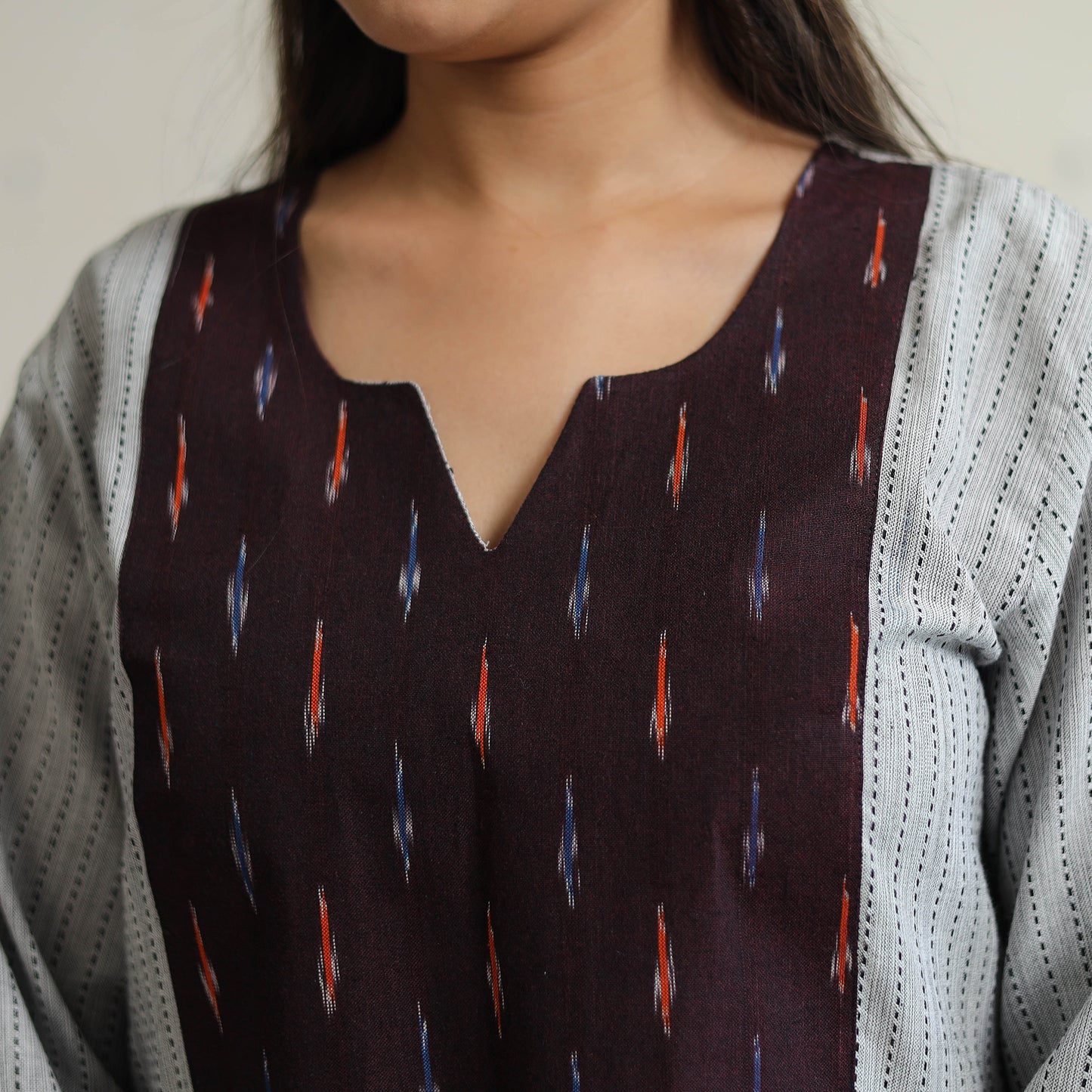 jacquard kurta