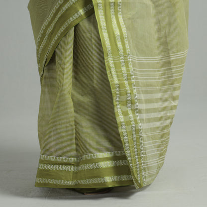 Green - Dhaniakhali Bengal Handloom Pure Cotton Saree 27