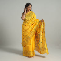 Kantha Embroidery Saree 