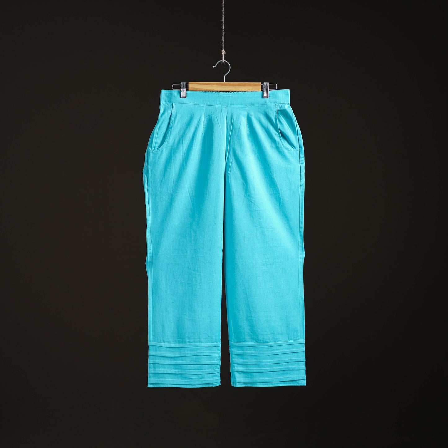 Flex Cotton Elasticated Plain Pant for Women 15