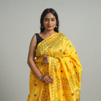 Kantha Embroidery Saree 