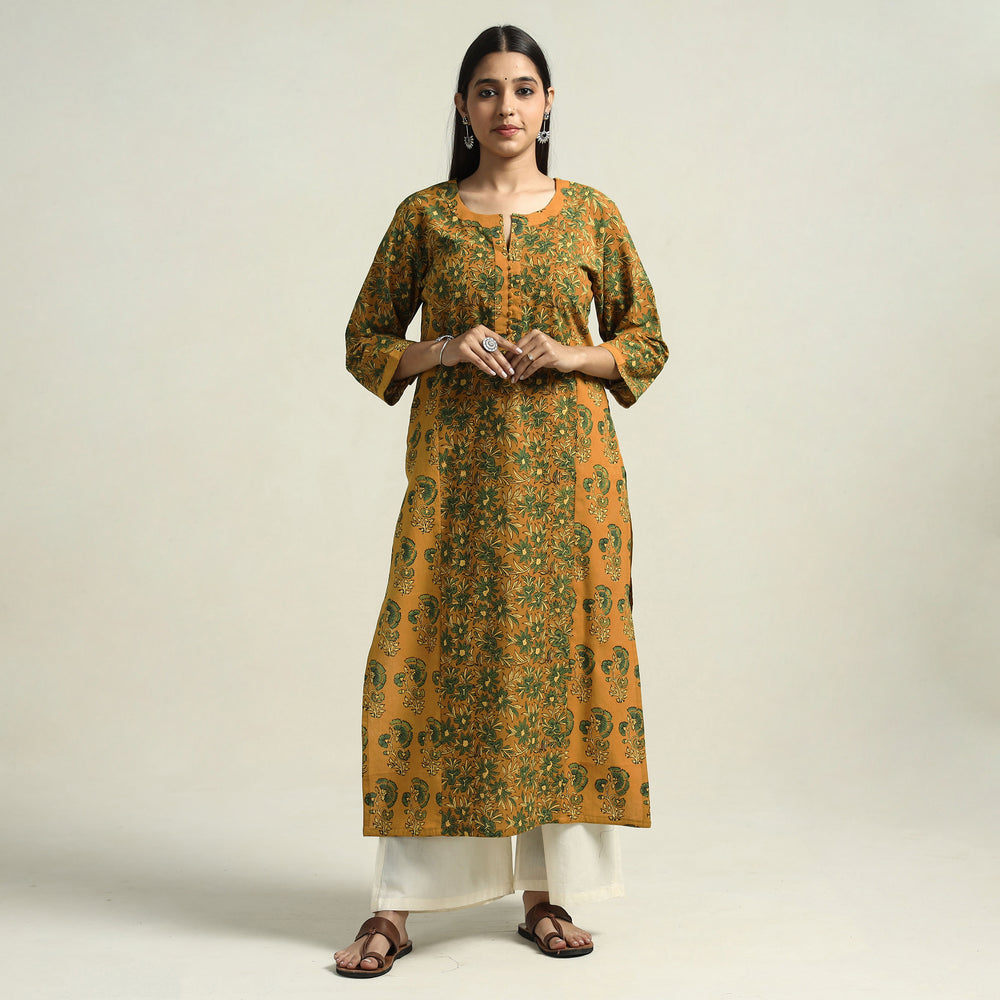 ajrakh cotton kurta