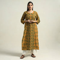 ajrakh cotton kurta