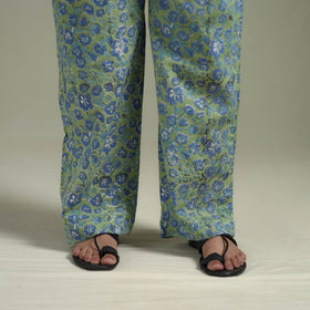 Sanganeri Floral Printed Cotton Night Suit for Women 09
