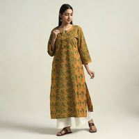 ajrakh cotton kurta