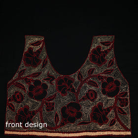 Bengal Kantha Hand Embroidered Cotton Blouse Piece 62