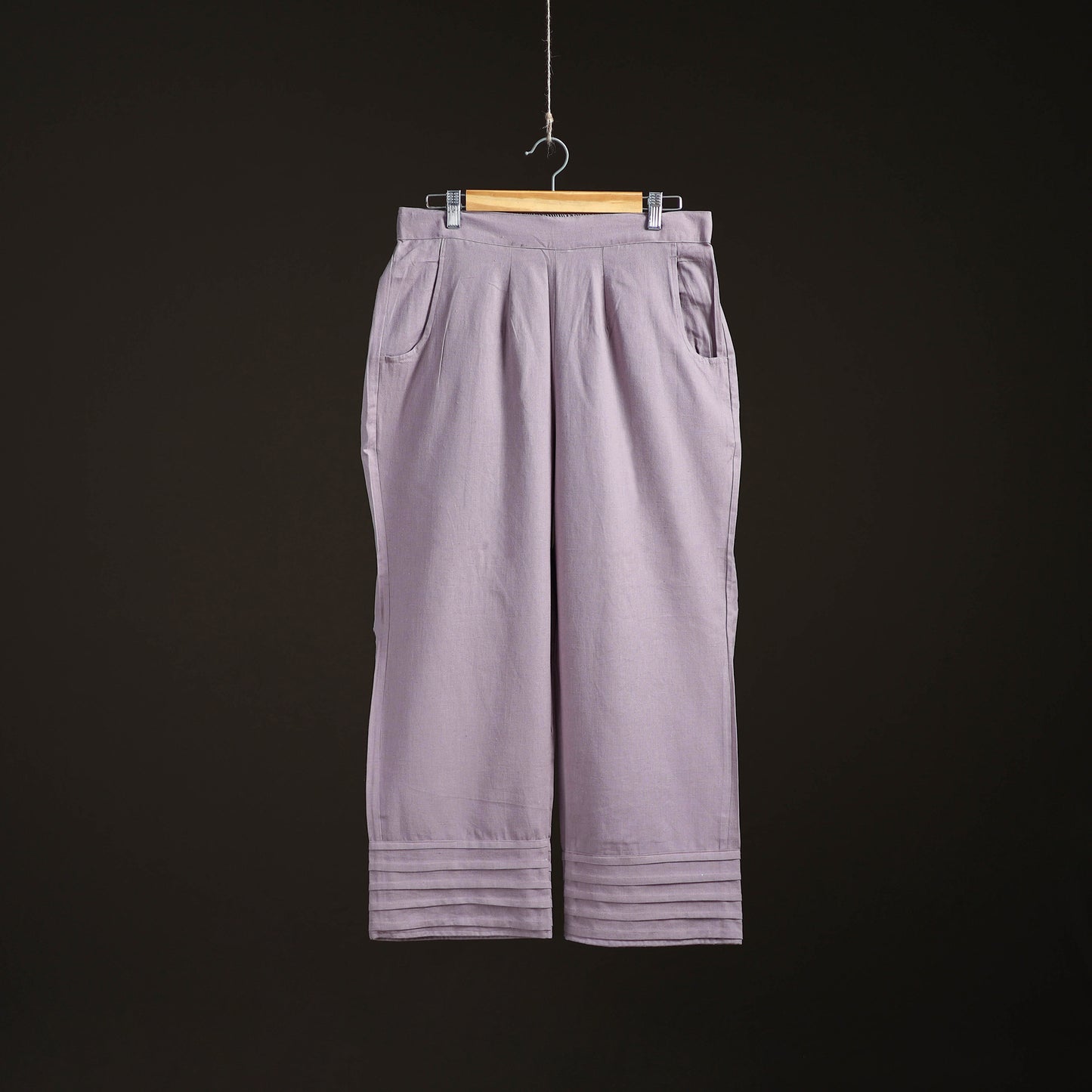 Flex Cotton Elasticated Plain Pant for Women 14