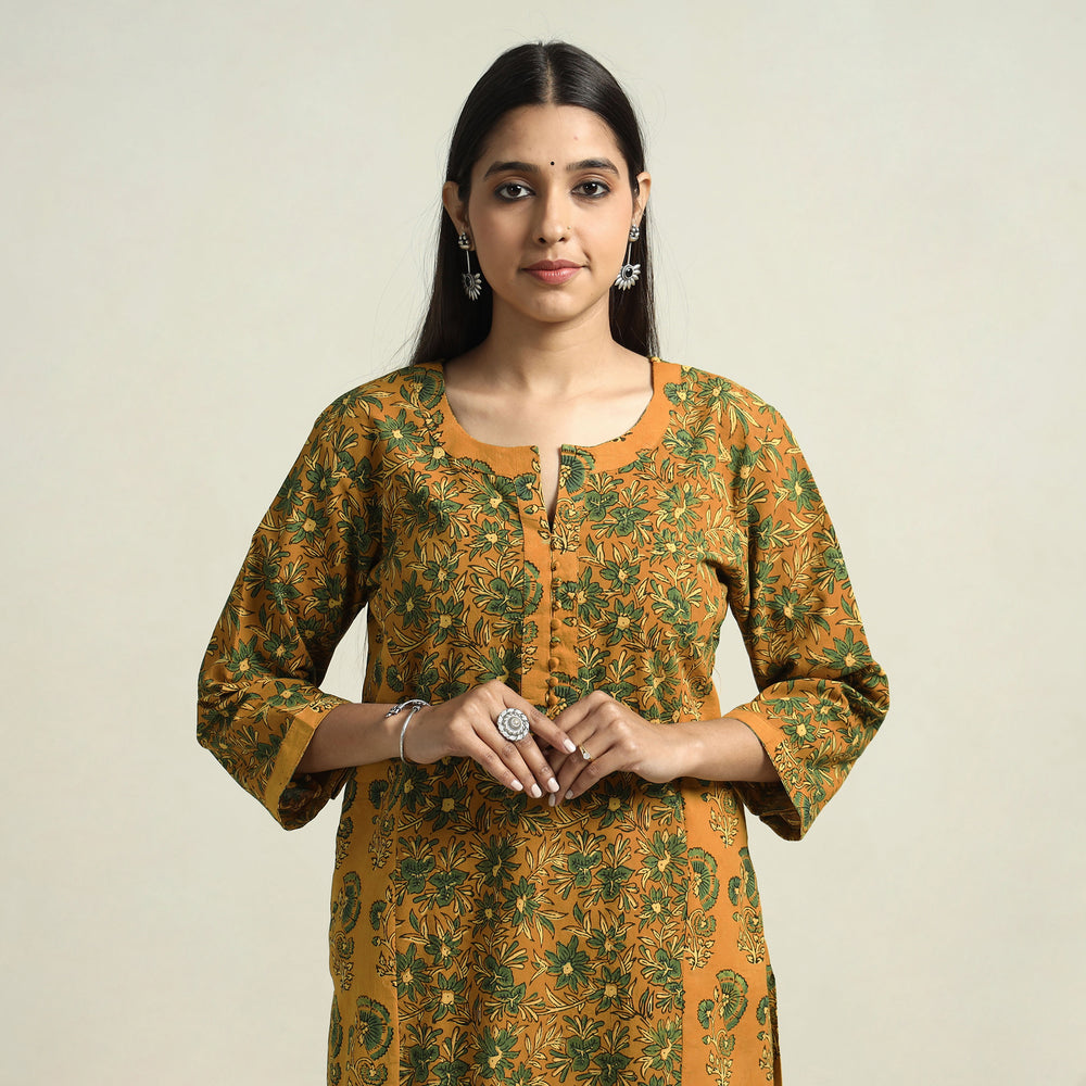 ajrakh cotton kurta