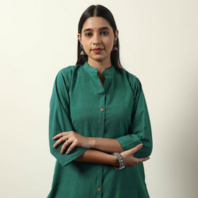 Buy  Jhiri Handloom Cotton Straight Long Kurta Online l iTokri.com