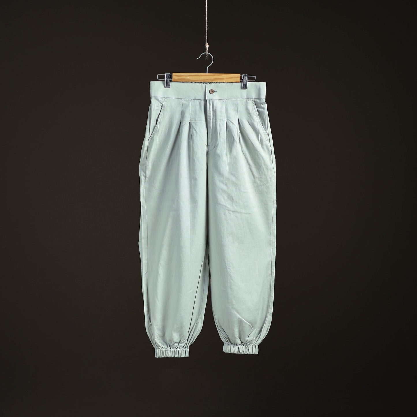 Flex Cotton Elasticated Plain Pant for Women 10