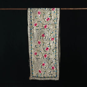 Ranihati Chanderi Silk Hand Embroidered Stole 29