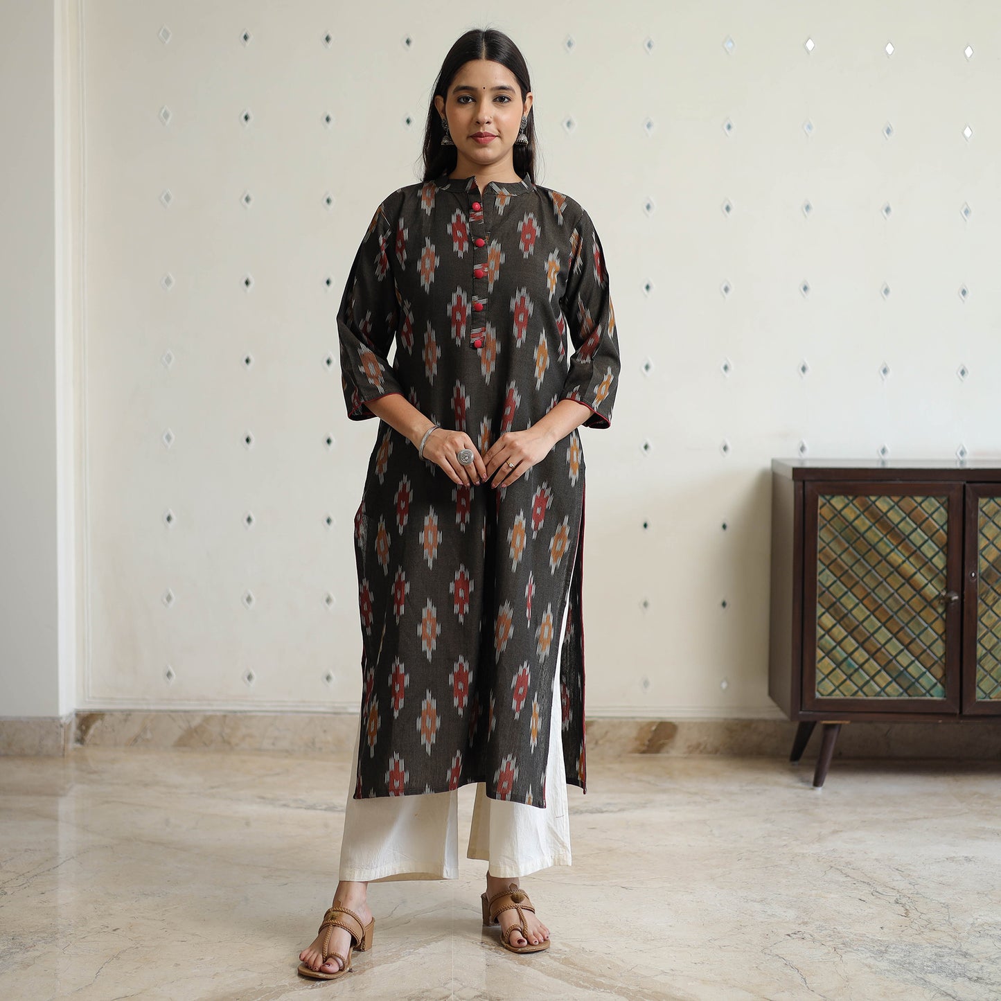 pochampally ikat kurta