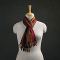 Multicolor - Kumaun Handwoven Pure Merino Wool Scarf 159