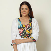 plain patchwork kurta 