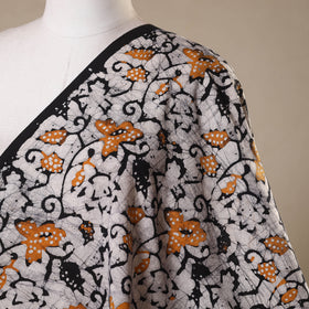 Black - Kutch Batik Print Cotton Fabric 41