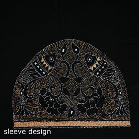 Bengal Kantha Hand Embroidered Cotton Blouse Piece 56